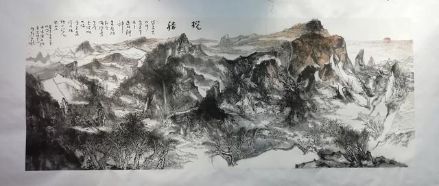 人民书画院山东分院成立画展在泰山荣耀登场